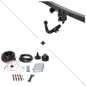 Attelage Nissan Micra (K14 01/17-06/25) RDSOH + faisceau universel 7 broches + boitier électronique
