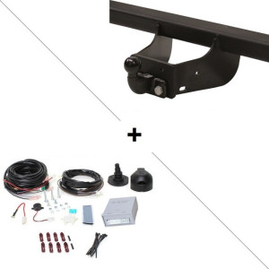 Attelage Hyundai H350 Fourgon sans marchepied (07/15-) Standard + faisceau universel 7 broches + boitier électronique