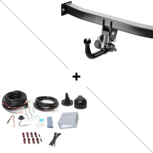 Attelage Opel Combo E L1 (07/18-) RDSOV + faisceau universel 7 broches + boitier électronique