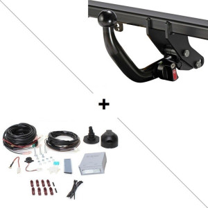 Attelage Opel Combo E L2 (07/18-) RDSOH + faisceau universel 7 broches + boitier électronique
