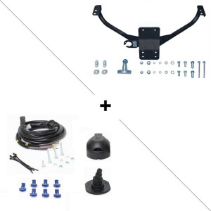 Attelage Volkswagen LT Fourgon (01/76-12/81) Standard + faisceau universel 7 broches