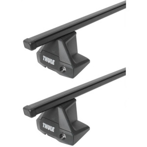Barres de toit Renault Kangoo (02/08-) Thule SquareBar Acier