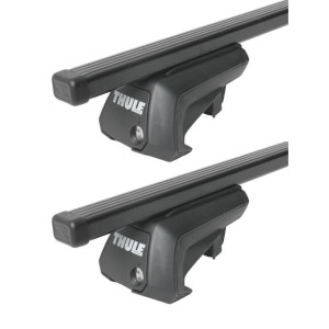 Barres de toit Hyundai Tucson (09/04-01/10) Thule SquareBar Acier