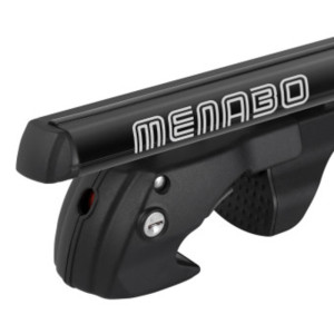 Barres de toit Ford Focus Break (-03/05) Menabo Sherman Noir
