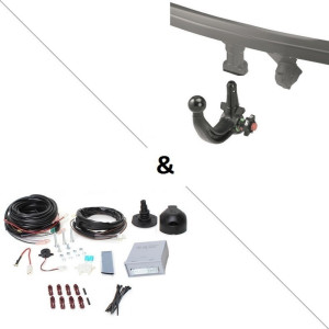 Attelage BMW Serie 3 Break y compris Pack M et M340i (07/19-) RDSOV + faisceau universel 7 broches + boitier électronique