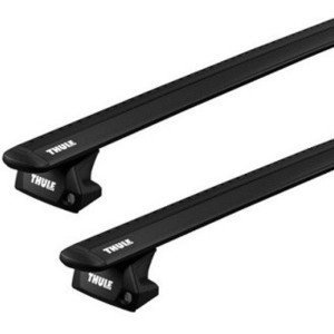 Barres de toit Volvo XC60 (03/17-) Thule WingBar Evo Black Alu