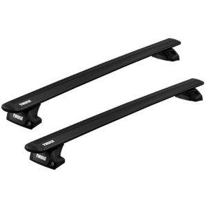 Barres de toit Volvo XC40 (10/17-) Thule WingBar Evo Black Alu