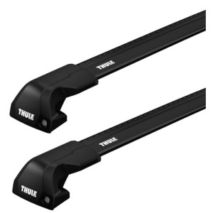 Barres de toit Seat Alhambra (07/00-12/10) Thule WingBar Edge Black Alu