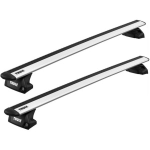 Barres de toit Subaru Outback (09/09-02/15) Thule WingBar Evo Black Alu