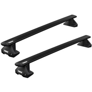 Barres de toit Toyota Corolla Coffre (01/19-) Thule WingBar Evo Black Alu
