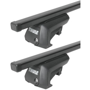 Barres de toit Dodge Journey (01/12-) Thule SquareBar Acier