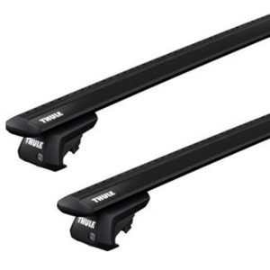Barres de toit Cadillac BLS Break (12/07-) Thule WingBar Evo Black Alu