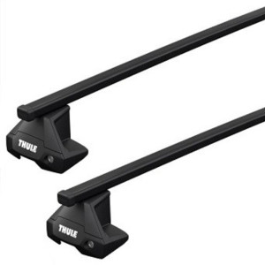 Barres de toit BMW X1 Type F48 (11/18-02/20) Thule SquareBar Acier
