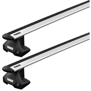 Barres de toit Kia EV6 Berline (10/21-) Thule WingBar Evo Alu