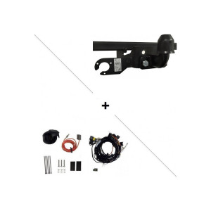 Attelage Fiat Ducato Fourgon L1/L2/L3/L4/L5 aménagé (06/06-01/11) Standard + Faisceau spécifique 7 broches