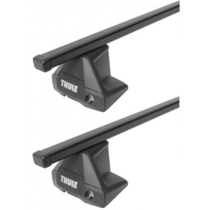 Barres de toit Mercedes Vito W638 (-09/03) Thule SquareBar Acier