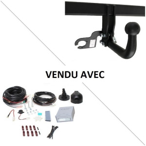 Attelage Volkswagen T7 Multivan y compris e-hybrid (08/21-) Col de cygne + faisceau universel 7 broches + boitier électronique