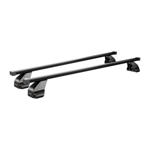 Barres de toit Mazda CX-9 (/-) Menabo Omega L acier noir