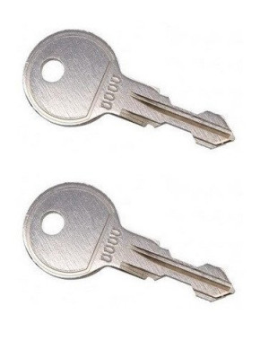 France Attelage Lot de 2 clés de rechange Menabo M119