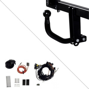 Attelage Opel Astra H Break (10/2004-05/2014) col de cygne + Faisceau spécifique 7 broches AC