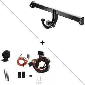 Attelage Lynk & Co 01 y compris hybride (11/2024-) col de cygne + Faisceau spécifique 13 broches ECS Electronics