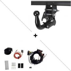 Attelage Volvo EX30 y compris Core Plus et Ultra (06/2023-) RDSOV + Faisceau spécifique 7 broches Trail-Tec