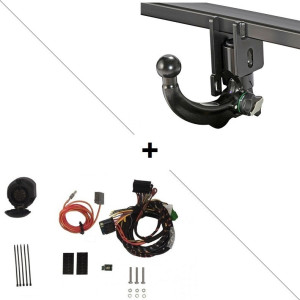 Attelage BMW Serie 4 Gran Coupé G26 M440i uniquement (07/2021-) RDSOV + Faisceau spécifique 13 broches Trail-Tec