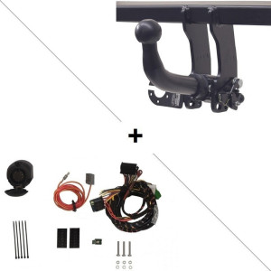Attelage Seat Ibiza Berline y compris FR (11/2008-05/2017) RDSOH + Faisceau spécifique 13 broches Trail-Tec