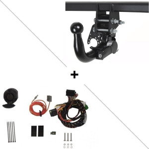 Attelage Seat Leon Hayon IV y compris FR (11/2019-) RDSOV + Faisceau spécifique 13 broches Trail-Tec