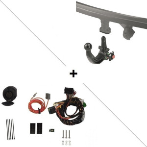 Attelage Audi Q5 Sportback y compris SQ5 (08/2023-12/2024) RDSOV + Faisceau spécifique 13 broches Trail-Tec