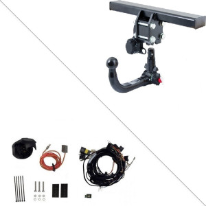 Attelage Volkswagen Caddy III 4Motion (10/2008-08/2015) RDSOV + Faisceau spécifique 7 broches AC