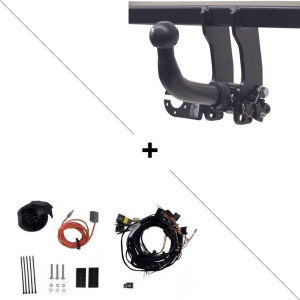 Attelage Volkswagen Passat Berline B7 (10/2010-11/2014) RDSOH + Faisceau spécifique 7 broches Trail-Tec