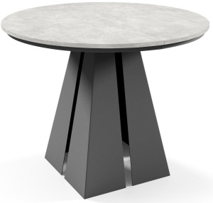 Stół rozkładany do jadalni Arizest 100-180x100 cm Bellato Szary z obręczą SELSEY