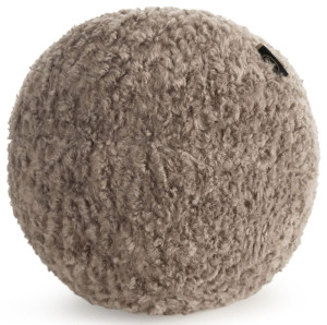 Poduszka-piłeczka Bukla średnica 24 cm beżowa SELSEY