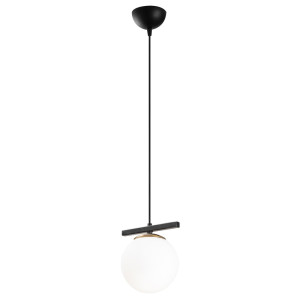 Lampa wisząca Illurked 124 cm czarno-miedziana SELSEY