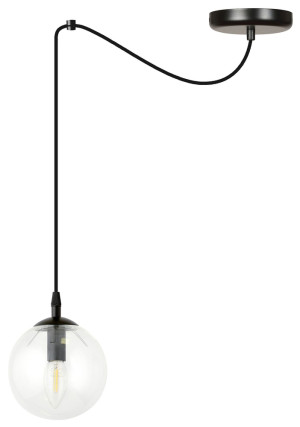 Lampa wisząca Vetralla transparentna SELSEY