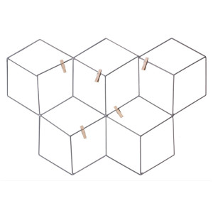 Kratka na zdjęcia Jorum 53,5x37 cm szara SELSEY