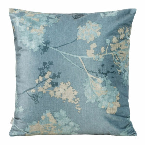 Poszewka na poduszkę Andy 40x40 cm beżowo-niebieska SELSEY