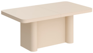 Stół rozkładany Dictivve 160-412x100 cm cappuccino mat SELSEY