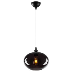 Lampa wisząca Communis 27 cm dymiony klosz SELSEY