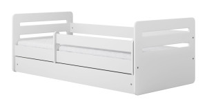 Łóżko dziecięce Brannigan 140x80 cm białe SELSEY