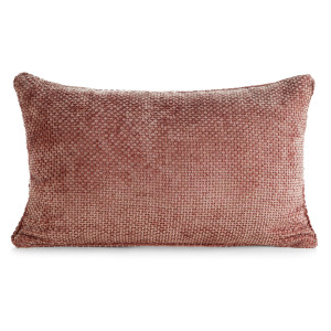 Poszewka na poduszkę Szenil 30x50 cm różowa SELSEY