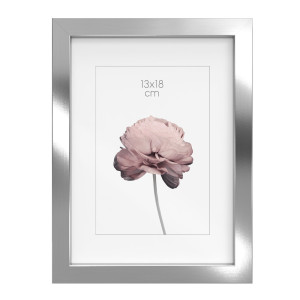 Ramka na zdjęcia Prague 21x15 cm srebrna SELSEY