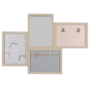 Ramka na zdjęcia Peno drewniana 48x34 cm SELSEY