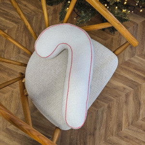 Poduszka Soft Loop 45x20 cm biała laska cukrowa SELSEY