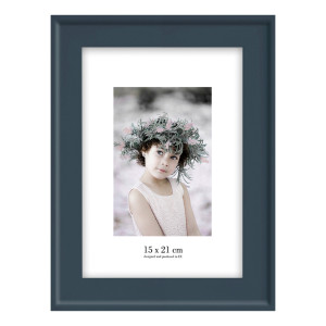 Ramka na zdjęcia Malaga 21x15 cm granatowa SELSEY