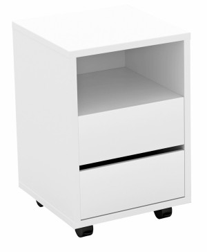 Kontenerek do biurka Vinels biały SELSEY