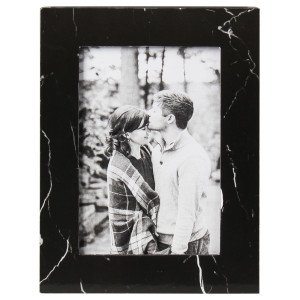 Ramka na zdjęcia Rosela 14x19 cm drewniana czarna SELSEY