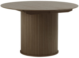 Stół rozkładany Gativel 120-167 cm lamele dąb palony SELSEY