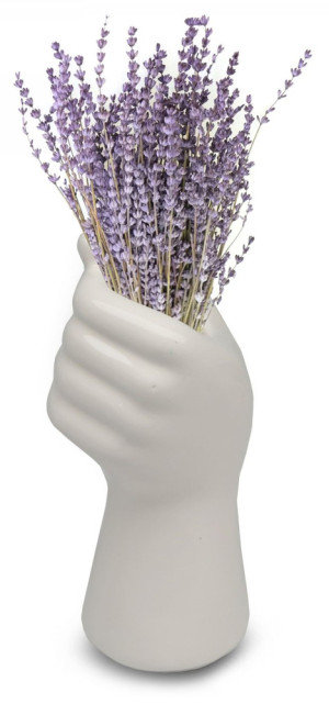 Wazon Loccurs 17 cm biały SELSEY